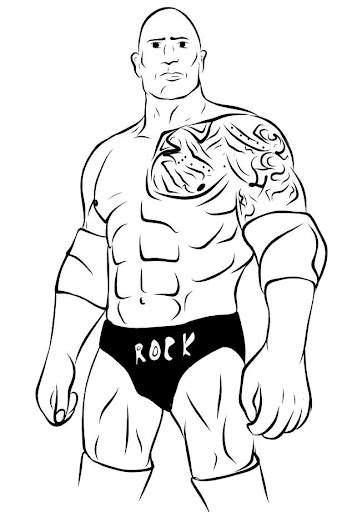 how to draw wwe heros स्क्रीनशॉट 3