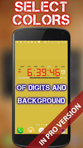 Battery Saving Digital Clocks Live Wallpaper screenshot 6
