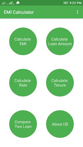 EMI Calculator screenshot 1