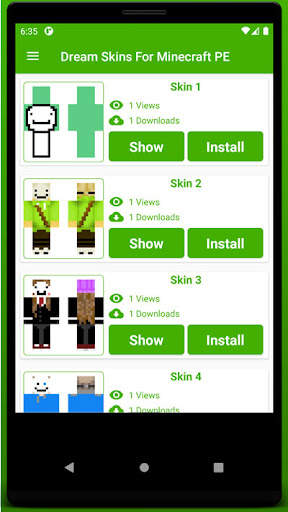 Dream Skins for Minecraft screenshot 2