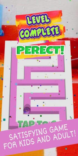 Roller Splash 3d : colour paint and roll screenshot 3