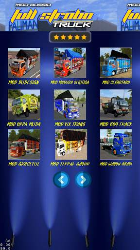 Mod Bussid Full Strobo Truk screenshot 4
