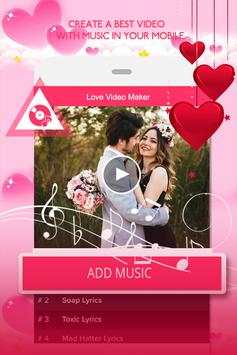 Love Video Maker With Music screenshot 3