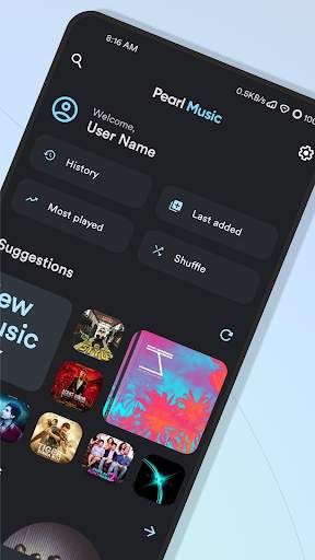 Pearl Music Player screenshot 2
