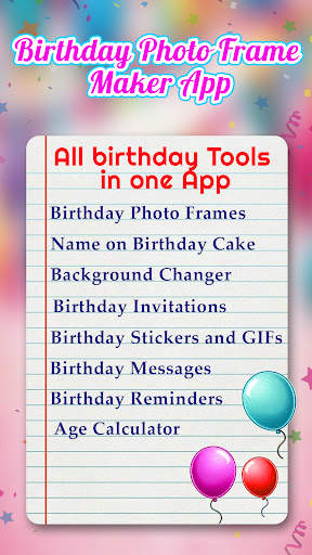 Birthday Photo Frame Maker App screenshot 7