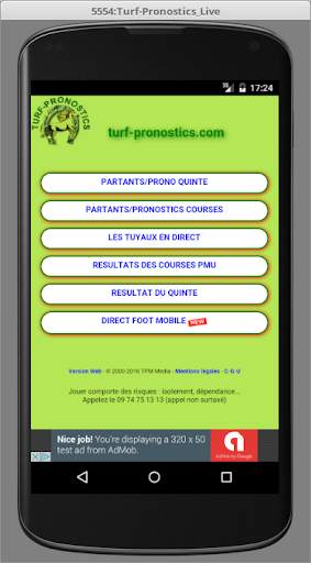 Turf pronostics & partants pmu screenshot 1