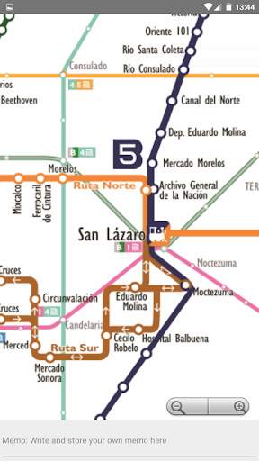 MEXICO BUS ROUTE MAP screenshot 5