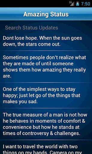 Status Quotes Collection screenshot 2