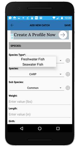 Winning Fishing - a flexible and low cost app screenshot 5