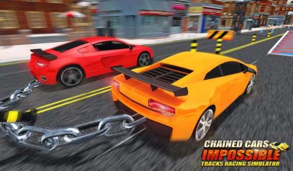 Chained Cars Impossible Tracks Racing Simulator screenshot 6