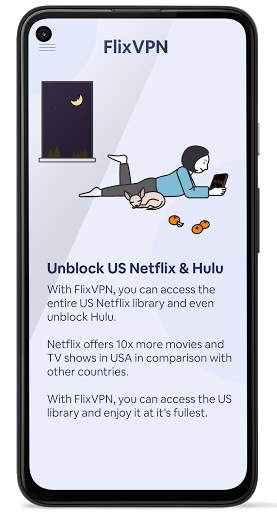 FlixVPN - Unblock Netflix VPN screenshot 2