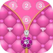 Diamond Zipper Lock Screen 1.0
