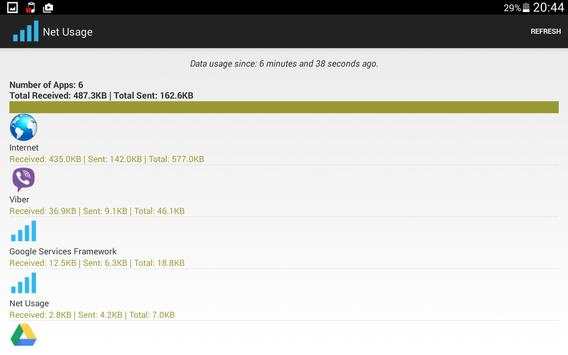 Network Data Usage screenshot 6