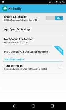 KK Floating Notifications скриншот 3