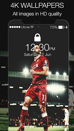 Football 4k Screen Lock screenshot 7