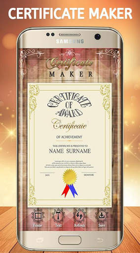 Certificate Maker app pro screenshot 2
