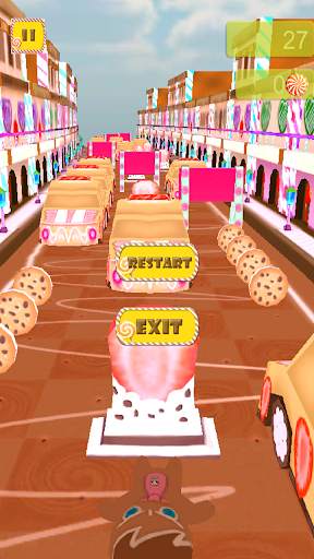 3D Candy Man World Run screenshot 4