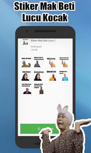 Youtuber Lucu Indonesia 2020 WAStickerApps screenshot 7