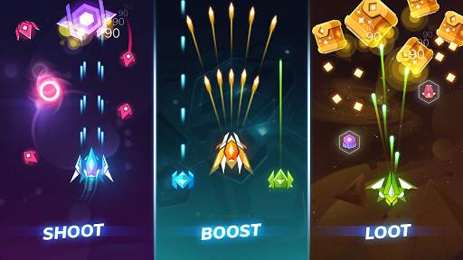 Shootero: Galaxy Space Shooter screenshot 1
