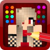Skin editor for minecraft logo
