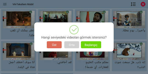 Videolarla Arapça Konuş screenshot 2
