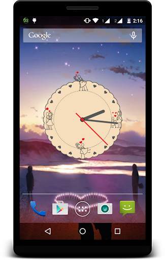 Love Clock Live Wallpaper screenshot 5