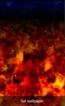 Fireball live wallpaper screenshot 1