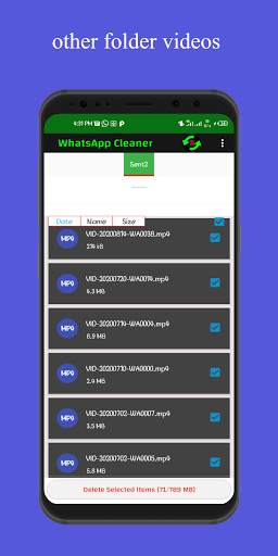 Cleaner for Whatsapp screenshot 5