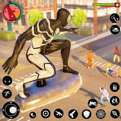 Spider Rope Fighting Hero Game icon