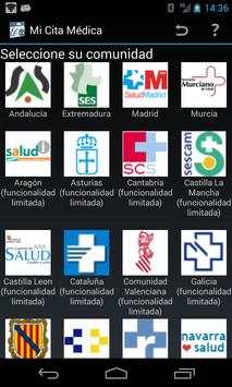 Mi Cita Médica screenshot 1