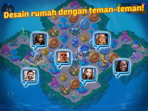 Merge Mermaids-magic puzzles screenshot 10