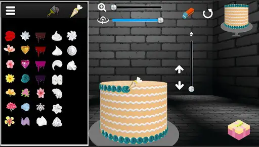 Cake icing real 3d cake maker screenshot 2