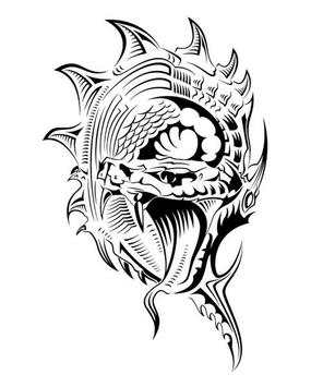Snake Tattoo Design Wallpaper screenshot 6
