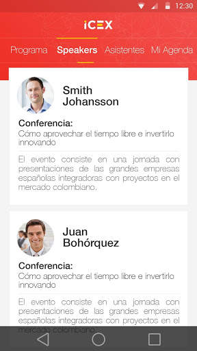 ICEX Colombia screenshot 3