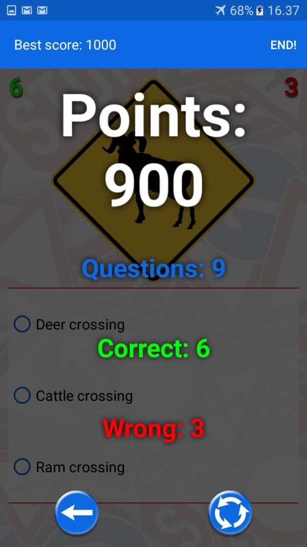 Trafic and road signs screenshot 10