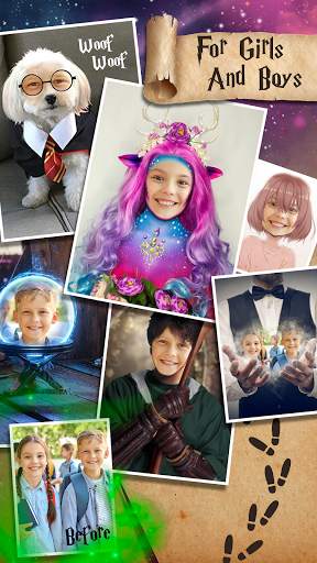 KidsArt Photo Editor - Game for girls and boys screenshot 1
