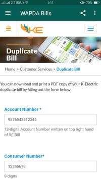 WAPDA Bills screenshot 2