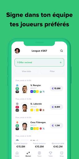 BeManager - Fantasy Football Ligue 1 screenshot 3