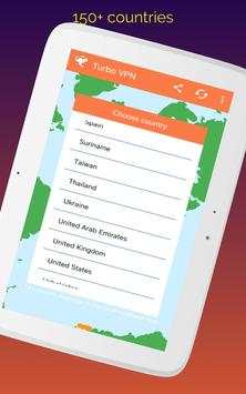 Turbo Fast VPN - Free Unlimited VPN screenshot 5