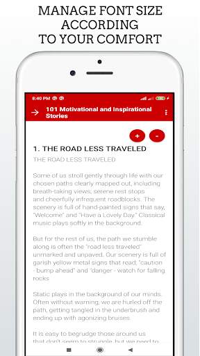 101 Best Motivational Stories in English Offline screenshot 3