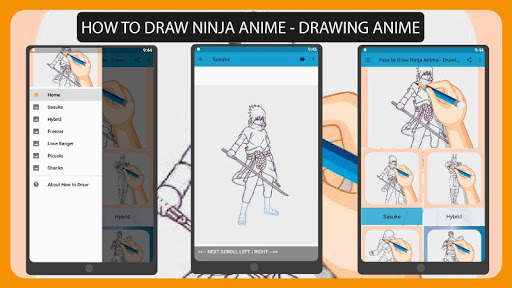 How to Draw Ninja Anime - Drawing Super Anime screenshot 2