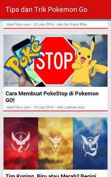 Tips and Trick Pokemon Go screenshot 1