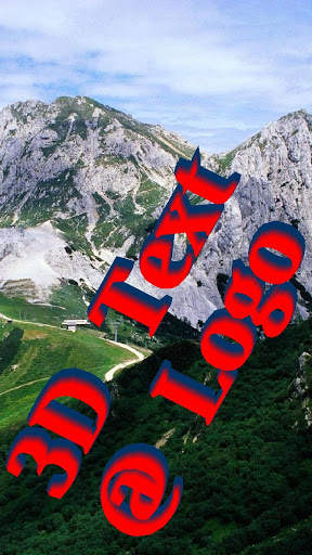 3D Text @ Logo screenshot 1