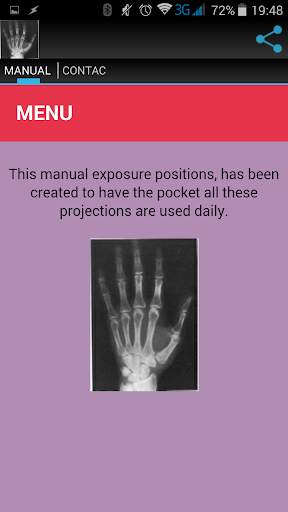 RADIOLOGY MANUAL screenshot 1