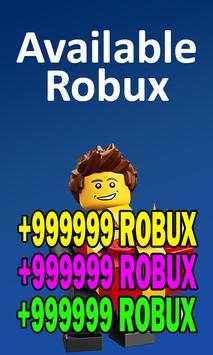 Available Robux&Roblox - NEW screenshot 1