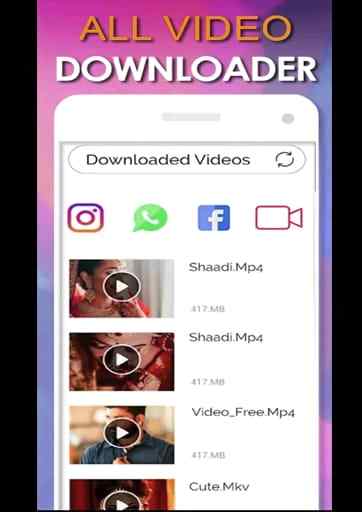 free video downloader 2021:fast video downloader screenshot 1