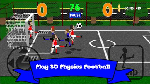 Funny Football : Free Physics Football screenshot 1