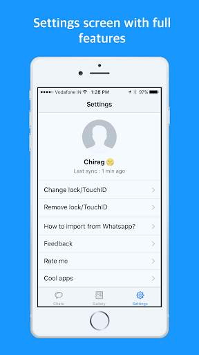 Backup messages of Whatsapp screenshot 5