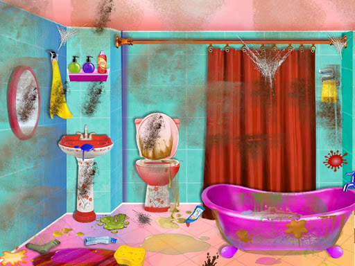My Sweet House Cleaning Game screenshot 1