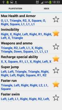 Cheats for GTA V screenshot 3